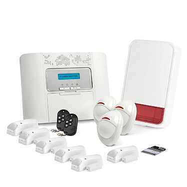 Visonic - POWERMASTER KIT6 IP - Alarme maison sans fil IP PowerMaster 30 - Kit 6