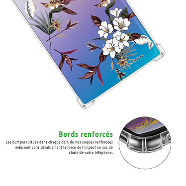 Acheter LaCoqueFrançaise Coque Samsung Galaxy Note 10 anti-choc souple angles renforcés transparente Motif Fleurs Sauvages