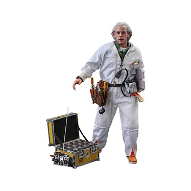 Retour vers le futur - Figurine Movie Masterpiece 1/6 Doc Brown (Deluxe Version) 30 cm