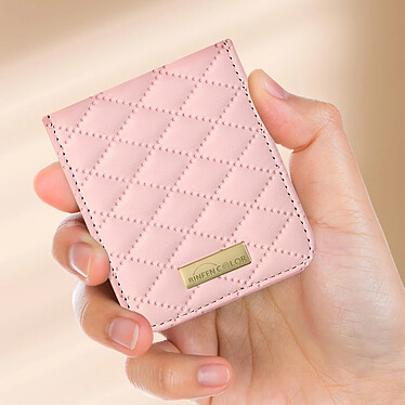 Avis Avizar Coque pour Samsung Z Flip 5 Simili Cuir Rhombique Pliable Collection Geo  Rose