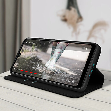 Acheter Avizar Housse Folio Wiko Y62 et Y62 Plus Portefeuille Fonction Support Vidéo noir