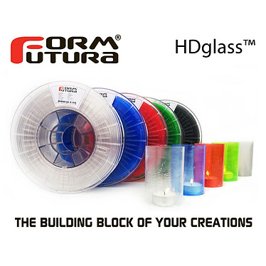 Avis FormFutura HDglass translucide (clear) 1,75 mm 0,75kg