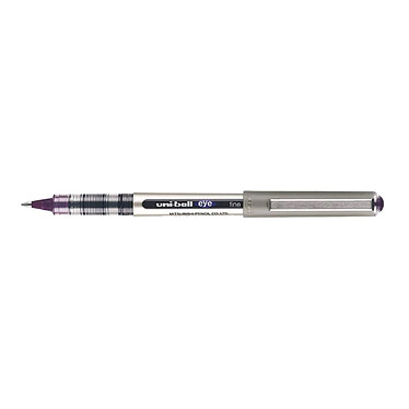 UNI-BALL Roller encre liquide EYE UB157 pointe moyenne 0,7mm violet x 12