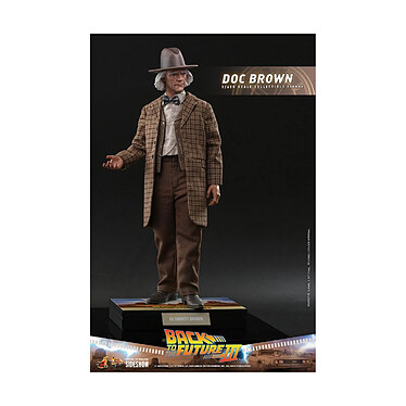 Retour vers le futur III - Figurine Movie Masterpiece 1/6 Doc Brown 32 cm pas cher