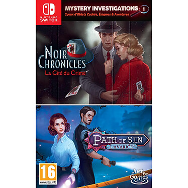 Mystery Investigations Path of Sin: Greed + Noir Chronicles: City of Crime pour