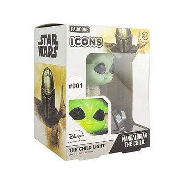 Star Wars The Mandalorian - Veilleuse 3D Icon The Child pas cher