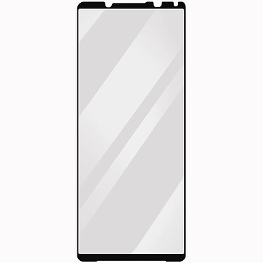 Avizar Verre Trempé pour Sony Xperia 5 V Dureté 9H Anti-rayures Anti-traces  Contour Noir