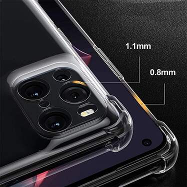 Avis Evetane Coque OPPO Find X3 Pro Anti-Chocs avec Bords Renforcés en silicone transparente Motif