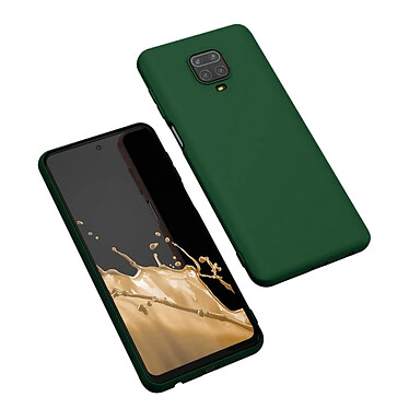 Avis Evetane Coque Xiaomi Redmi Note 9s/ 9 Pro/9 Pro Max Silicone liquide Verte + 2 Vitres en Verre trempé Protection écran Antichocs