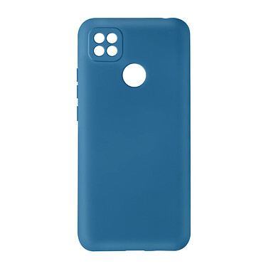 Avizar Coque pour Xiaomi Redmi 10A Silicone Semi-rigide Finition Soft-touch Fine  Bleu