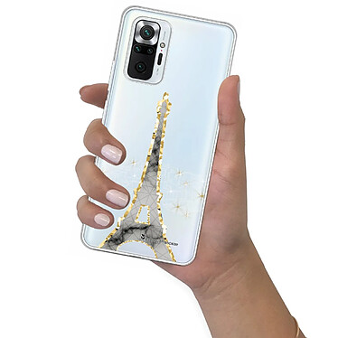 LaCoqueFrançaise Coque Xiaomi Redmi Note 10 Pro 360 intégrale transparente Motif Illumination de paris Tendance pas cher