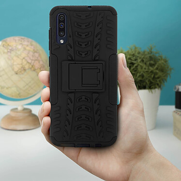 Avis Avizar Coque Samsung Galaxy A70 Protection Hybride Antichoc Rigide Support Vidéo Noir