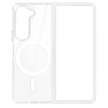 Avizar Coque MagSafe pour Samsung Galaxy Z Fold 5 Rigide  Transparent