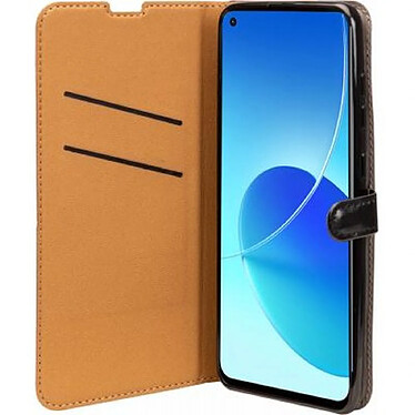 Avis BigBen Connected Étui pour Oppo Reno 6 Folio Wallet Fermeture avec Languette Aimantée Noir