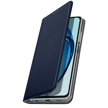 Avizar Étui pour Oppo A60 Clapet Porte-carte Magnétique Bleu Nuit