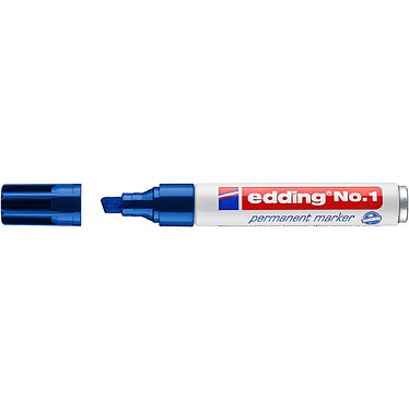 EDDING Marqueur Permanent N°1 Bleu 1-5 mm x 10