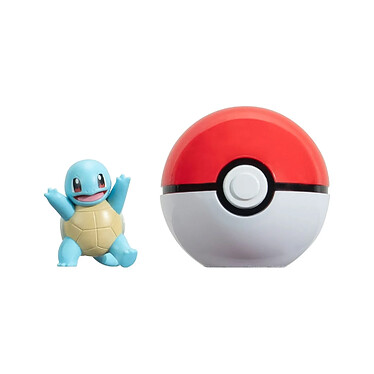 Pokémon - Clip'n'Go Poké Balls Carapuce 3 & Poké Ball