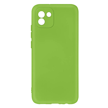 Avizar Coque pour Samsung Galaxy A03 Silicone Semi-rigide Finition Soft-touch Fine  vert