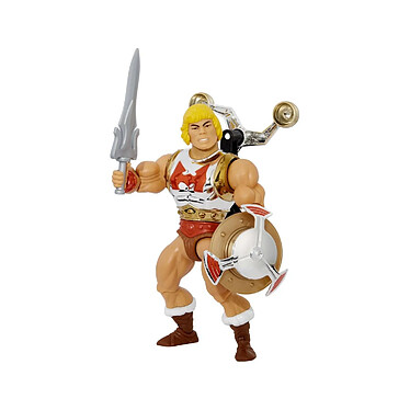 Acheter Les Maîtres de l'Univers Origins Deluxe 2022 - Figurine Flying Fists He-Man 14 cm