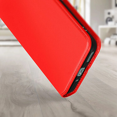 Avizar Housse pour Xiaomi 12 Pro Clapet Portefeuille Fonction Support Vidéo  rouge pas cher