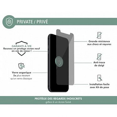 Avis Force Glass Protège-écran pour iPhone XS Max / 11 Pro Max Plat Privé Oléophobe Transparent