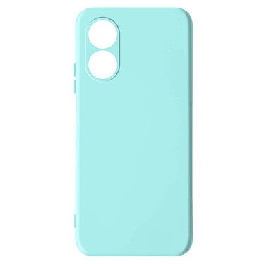 Avizar Coque pour Oppo A17 Silicone Semi-rigide Finition Soft-touch Fine  Turquoise