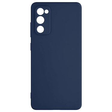 Avizar Coque Samsung Galaxy S20 FE Protection Silicone Gel Soft Touch - Bleu nuit