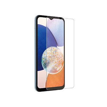 Muvit Verre Trempé pour Samsung Galaxy A14 4G/5G Ultra-résistant Transparent