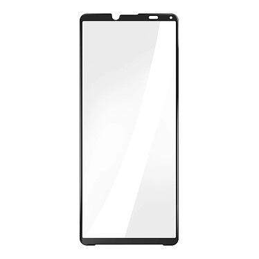 Avizar Verre Trempé pour Sony Xperia 10 IV Ultra-résistant Dureté 9H Anti-traces  Contour Noir