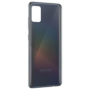 Clappio Cache Batterie pour Samsung Galaxy A51 Façade Arrière de Remplacement Noir