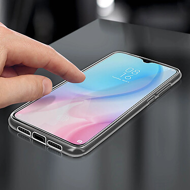 Acheter Avizar Coque Xiaomi Mi 9 Lite Rigide et Film Écran Verre Trempé 9H Transparent