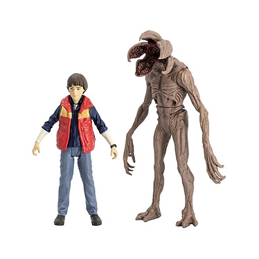 Stranger Things - Figurines et comic book Will Byers and Demogorgon 8 cm