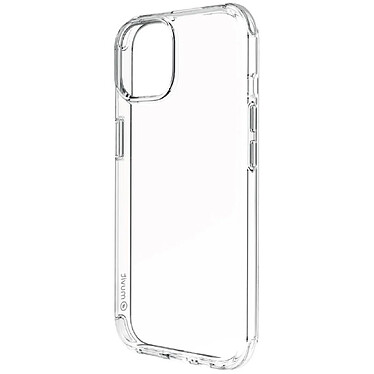 Muvit Coque pour iPhone 15 Recyclée Souple Antichoc Transparent