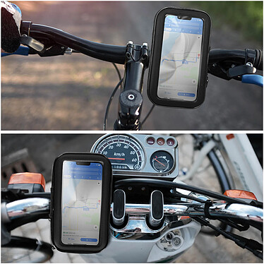 Avis Bigben Support Vélo / Moto  Waterproof Noir Smartphone 3.5" à 6.9" Rotatif 360°