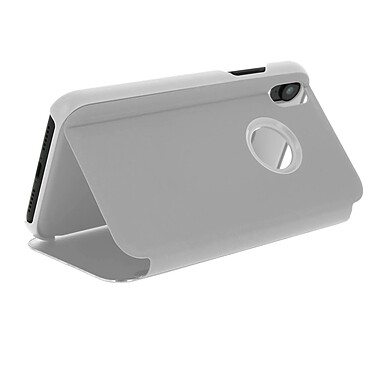 Acheter Avizar Housse Apple iPhone XR Etui Folio Miroir Ultra-fine Clapet Translucide - Argent