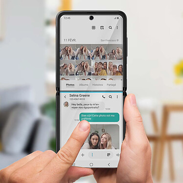 Avis iMak 2x Films pour Galaxy Z Flip Hydrogel Anti-reflets Anti-rayures  Transparent