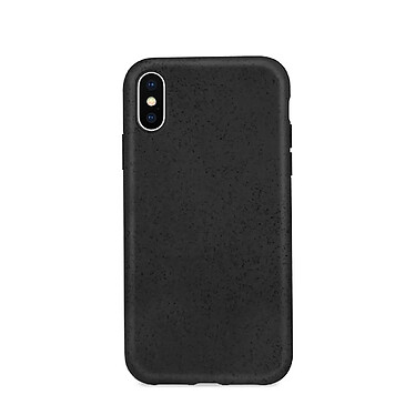 Evetane Coque Apple iPhone X/XS Biodégradable et Ecologique Noire