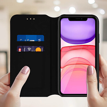 Avis Avizar Etui folio Noir Éco-cuir pour Apple iPhone 11