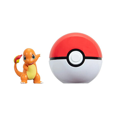 Pokémon - Clip'n'Go Poké Balls Salamèche 1 & Poké Ball