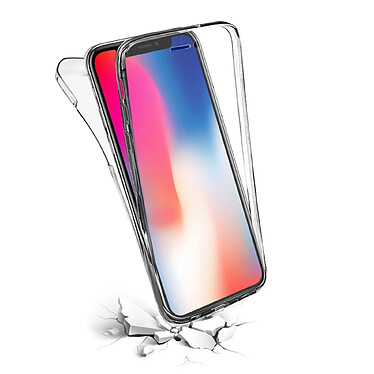 Evetane Coque iPhone X/Xs 360 intégrale transparente Motif Tendance