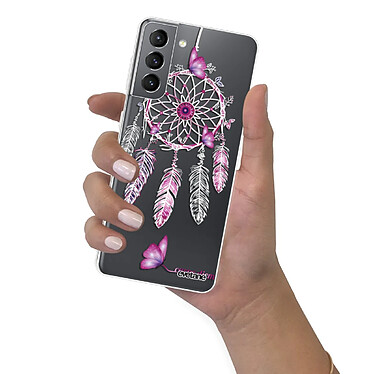 Evetane Coque Samsung Galaxy S21 5G 360 intégrale transparente Motif Carpe diem Tendance pas cher