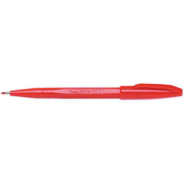 PENTEL Stylo feutre Sign Pen S 520 Tracé 1 mm Rouge x 12