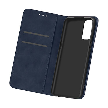 Avizar Housse OnePlus 9 Folio Vintage Porte-carte Fonction Support Bleu