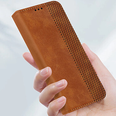 Acheter Avizar Étui pour Fairphone 5 Clapet Portefeuille Motif Damier  Marron