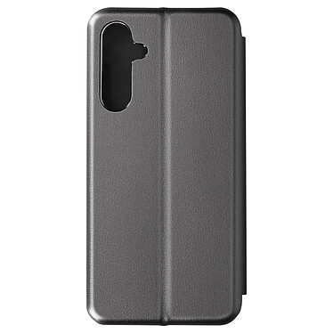 Avizar Étui pour Samsung Galaxy S24 Clapet Porte carte Support Video Gris Foncé