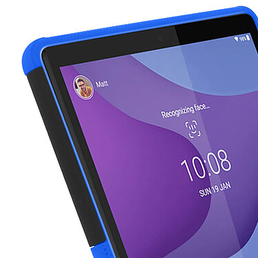 Acheter Avizar Coque Lenovo Tab M10 Gen 2 Protection Bi-matière avec Béquille Support Bleu