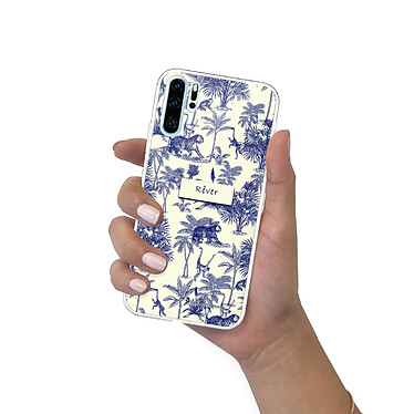 LaCoqueFrançaise Coque Huawei P30 Pro/ P30 Pro New Edition silicone transparente Motif Botanic Rêve ultra resistant pas cher