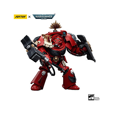 Warhammer 40k -Figurine 1/18 Blood Angels Assault Terminators Brother Taelon 12 cm pas cher