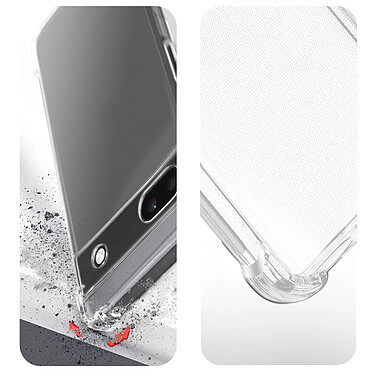 Acheter Avizar Pack Protection pour Google Pixel 6a Coque Renforcée + Verre Trempé  Transparent