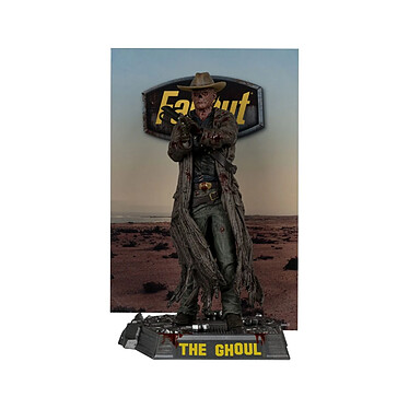 Fallout - Pack 4 statuettes Fallout Movie Maniacs Lucy, Maximus, The Ghoul & Vault Boy 15 cm pas cher